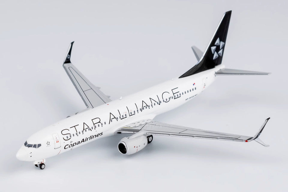 1:400 NG Model Copa Airlines STAR ALLIANCE BOEING 737-800 Aircraft Diecast Model