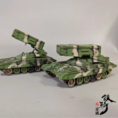 1/72 Scale TOS_1 Self-propelled Rocket Launcher Spitfire Tank Model Ornament