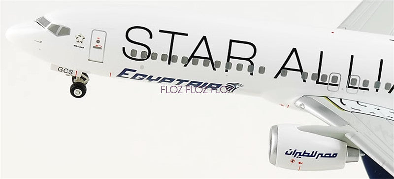 for Aero Le Plane Egypt Air for Boeing 737-800 SU-GCS 1:200 Aircraft Pre-built