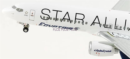 for Aero Le Plane Egypt Air for Boeing 737-800 SU-GCS 1:200 Aircraft Pre-built