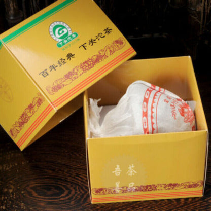 Bao Yan Jin Cha * Xiaguan FT7683-11 Mushroom TuoCha Pu Erh Pu Er 250g