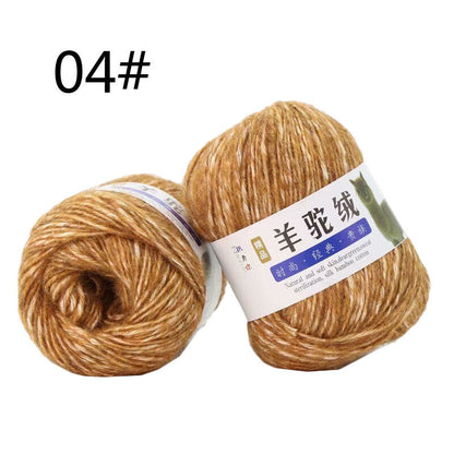 Hot Sale 50g Alpaca Velvet Baby Hand Knitting Socks Scarf Warm Wool Yarn