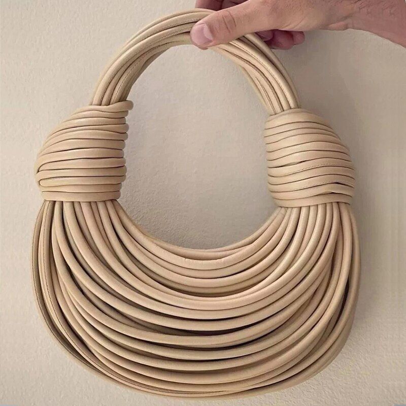 Bundle Clutch Bag High Quality Handbag Purse Shoulder Bags Senior Split Leather