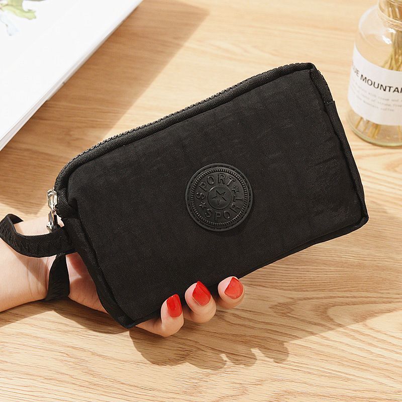 Zipper Cute Coin Clutch Bag Keys Card Cash Phone Wallets Organizer Handbag Large