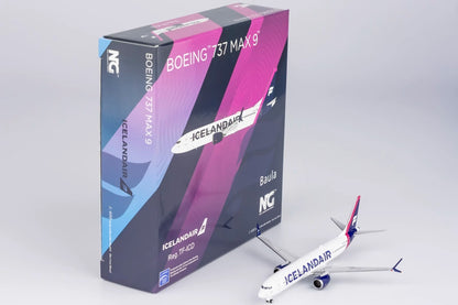 1:400 NG Model ICELANDAIR BOEING 737 MAX 9 Passenger Airplane Diecast Model