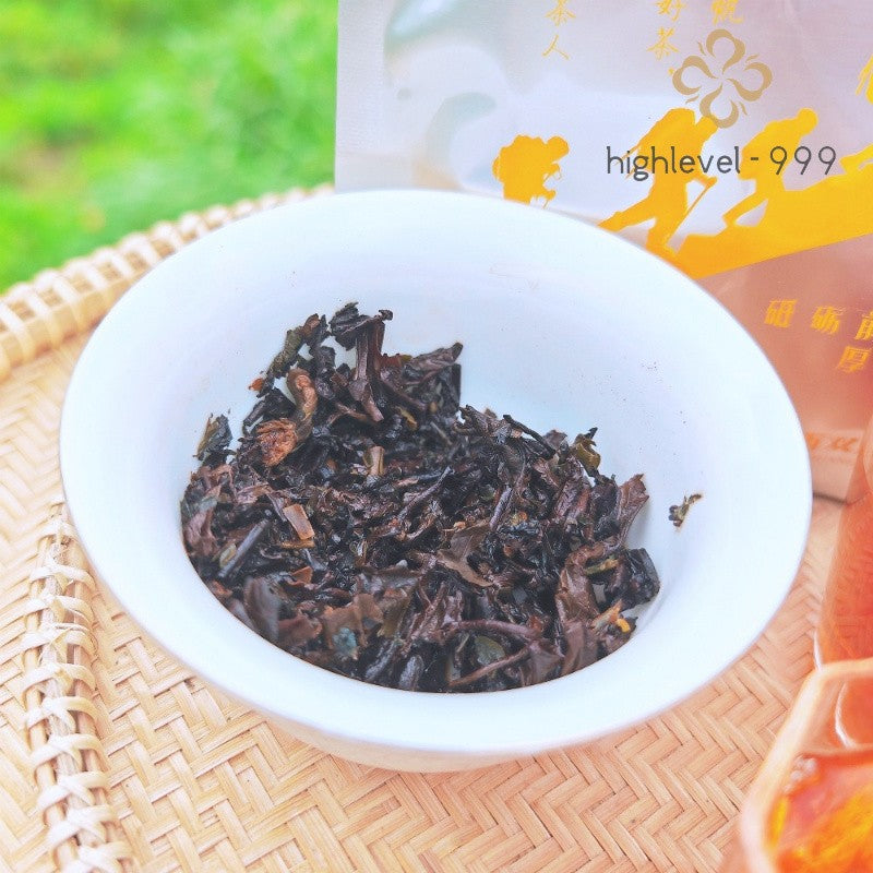 500g Ripe Pu'er Tea Glutinous Rice Aroma Mini Cake Yunnan Tea Bulk Fermented