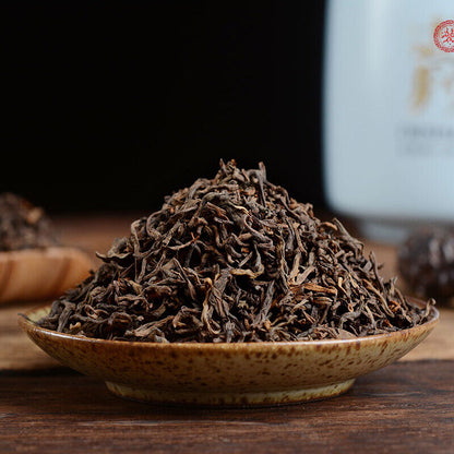 Wuzhou Liu Pao Hei Cha Liu Bao Aged Black Dark Tea In Basket tea 500 grams