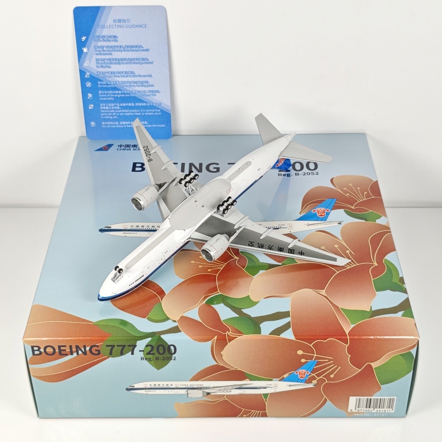 1:400 NGmodels China Southern B777-200 Passenger Airplane Diecast Plane Model