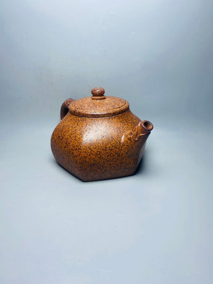 Chinese Yixing Zisha Clay Handmade Exquisite Teapot （六方龙壶 底款：孙红英）