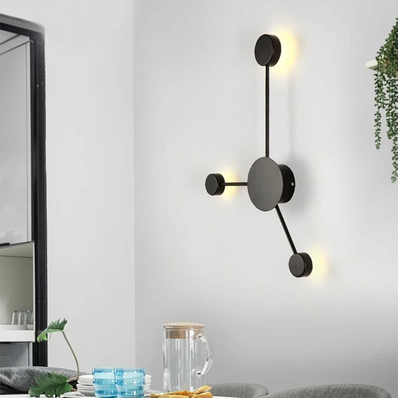 Postmodern Wall Lamp Simple LED Living Room Bedroom Bedside Creative Aisle Hotel
