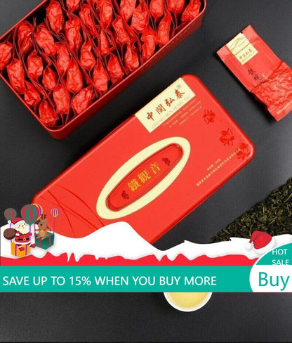 Classic Nong Xiang Aroma Flavor * Tie Guan Yin Tea Chinese Oolong Tea 250g Box