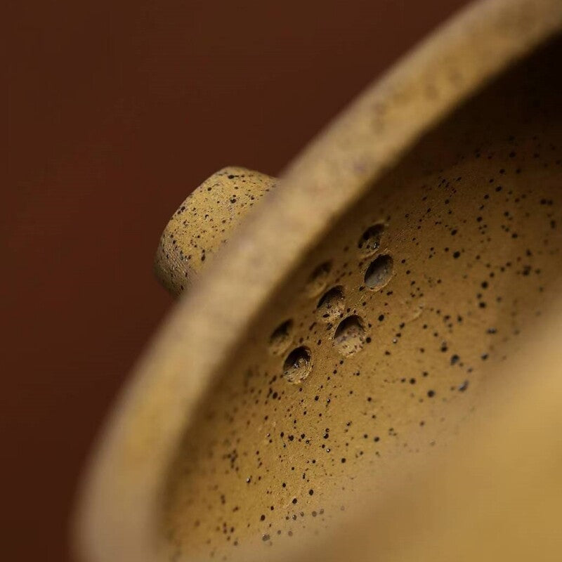 180ml Chinese Tea Pot Original Ore Real Yixing Zisha Duan Clay Marked Pot 7 Hole