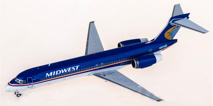 1:200 Geminijets Midwest Airlines B717-200 Passenger Airplane Diecast Model