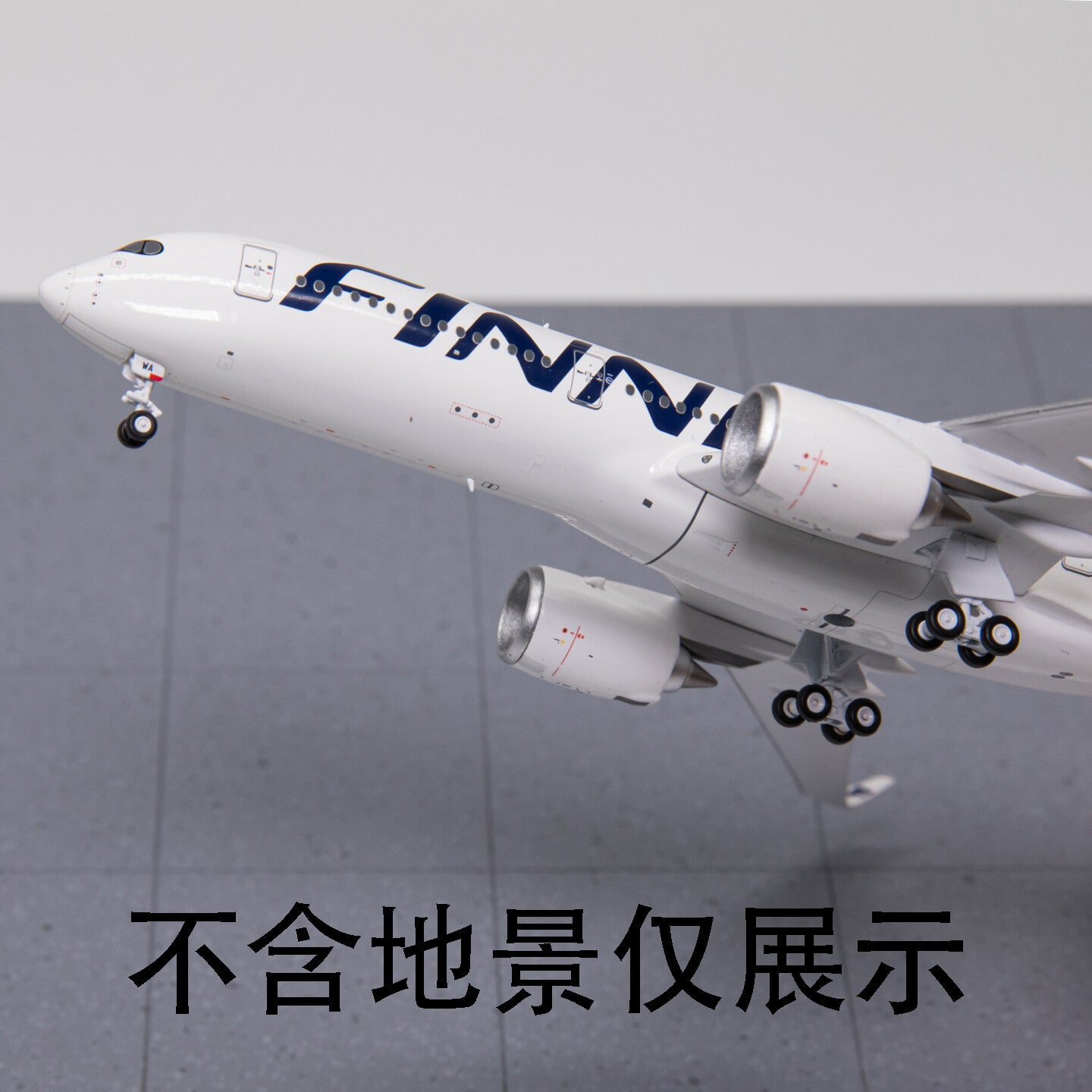1:400 Panda FINNAIR AIRBUS A350-900 Passenger Airplane Diecast Aircraft Model