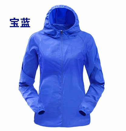 Outdoor Running Jacket Camping Hiking Bike Sport UV Proof Waterproof Windbreaker