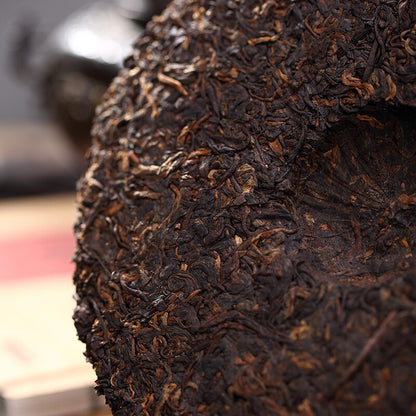 2009 Dayi Shu Pu'er Puer Tea Cake TAETEA 7572 Ripe Pu-erh Tea 357g Random Batch