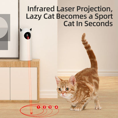 Infrared Cat Teaser Toy – Automatic Play -Electric
