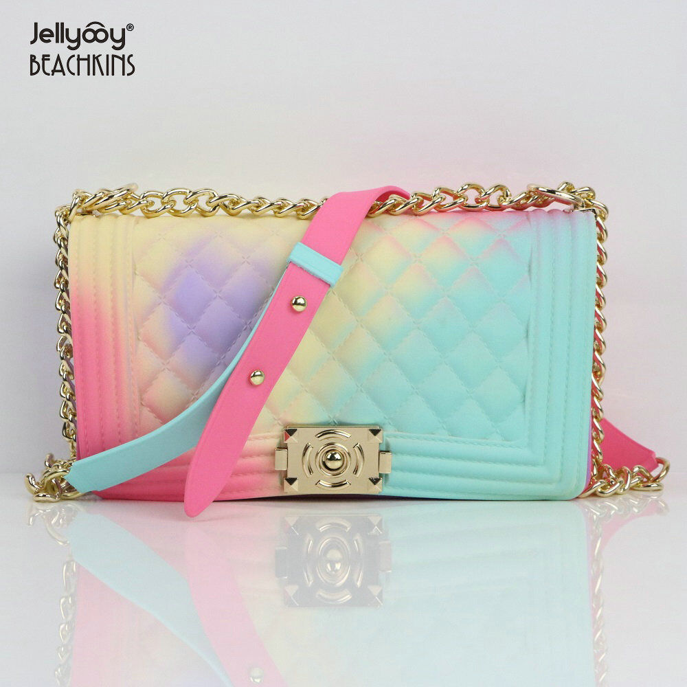 Handbags Women Jelly Shoulder Bag Women's Cluth Tote Ladies Crossbody Bags