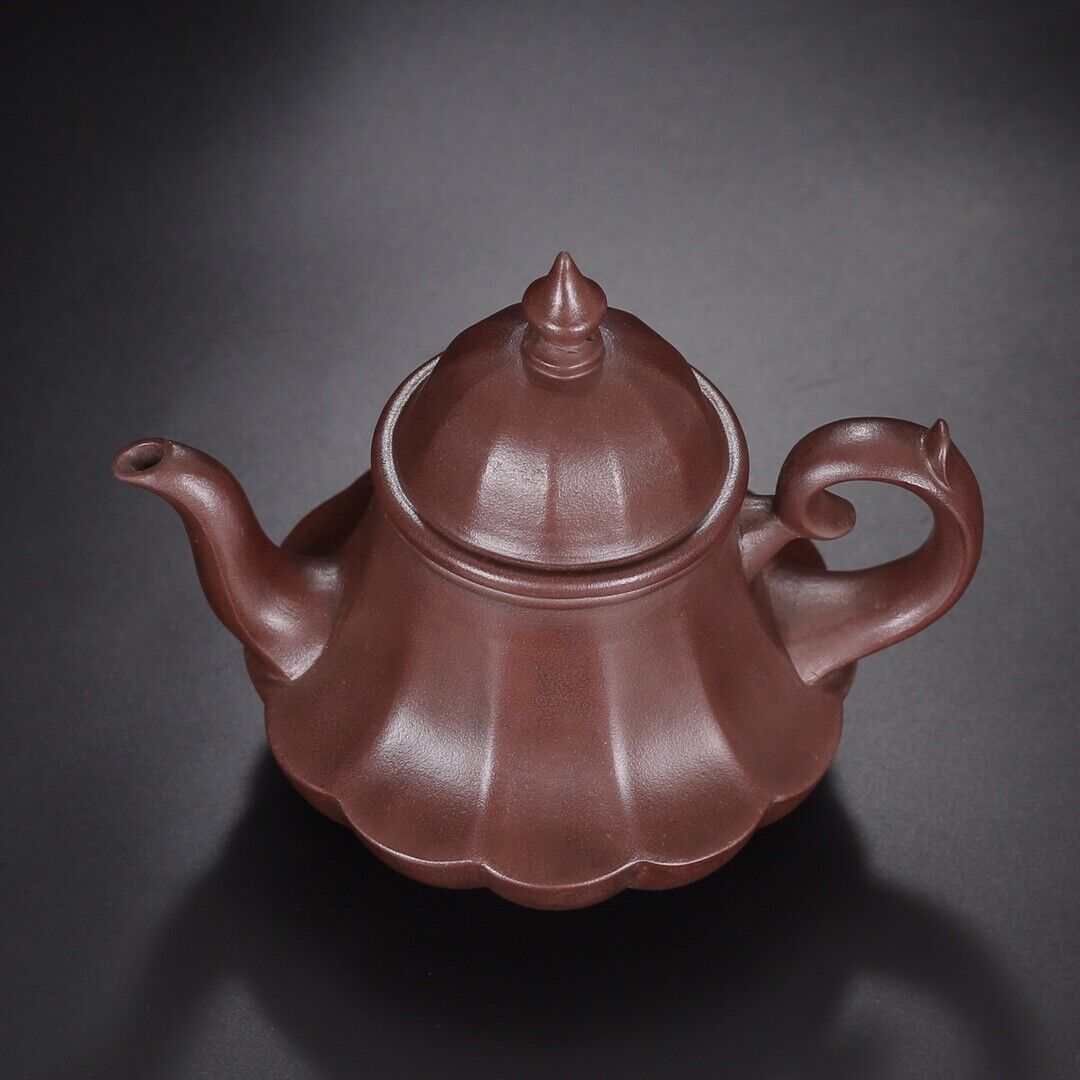 Chinese Yixing Zisha Clay Handmade Exquisite Teapot Qu Wan