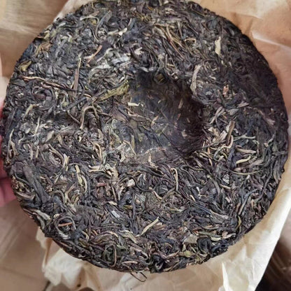 357g Yunnan Raw Pu-erh Tea Cake Yiwu Tongqinghao Puerh Raw Tea Pu'er Cake Tea