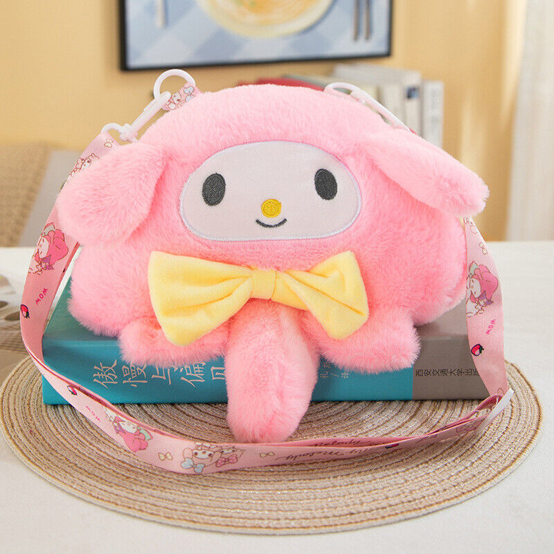 Cartoon plush HelloKitty crossbody bag cute shoulder bag doll