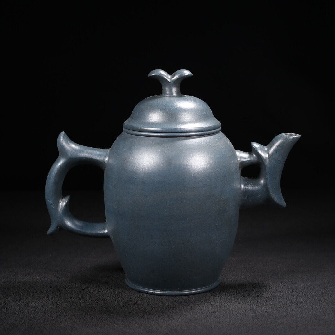 Chinese Yixing Zisha Clay Handmade Exquisite Teapot （玉兰 底款：韩美林）