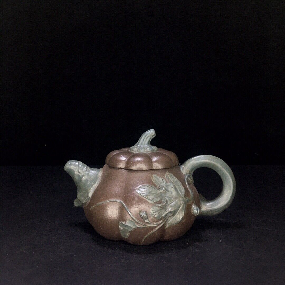 vintage chinese yixing purple clay teapot zisha ceremony teaware collection rare