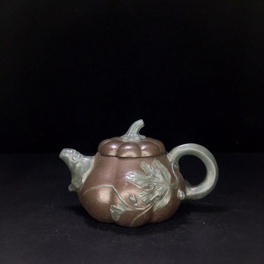 vintage chinese yixing purple clay teapot zisha ceremony teaware collection rare