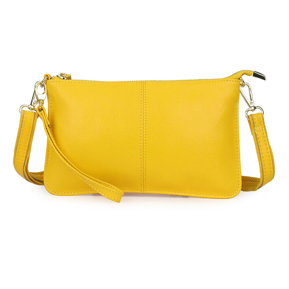 Women Genuine Leather Clutch Messenger Handbag Crossbody Shoulder Bag Purse