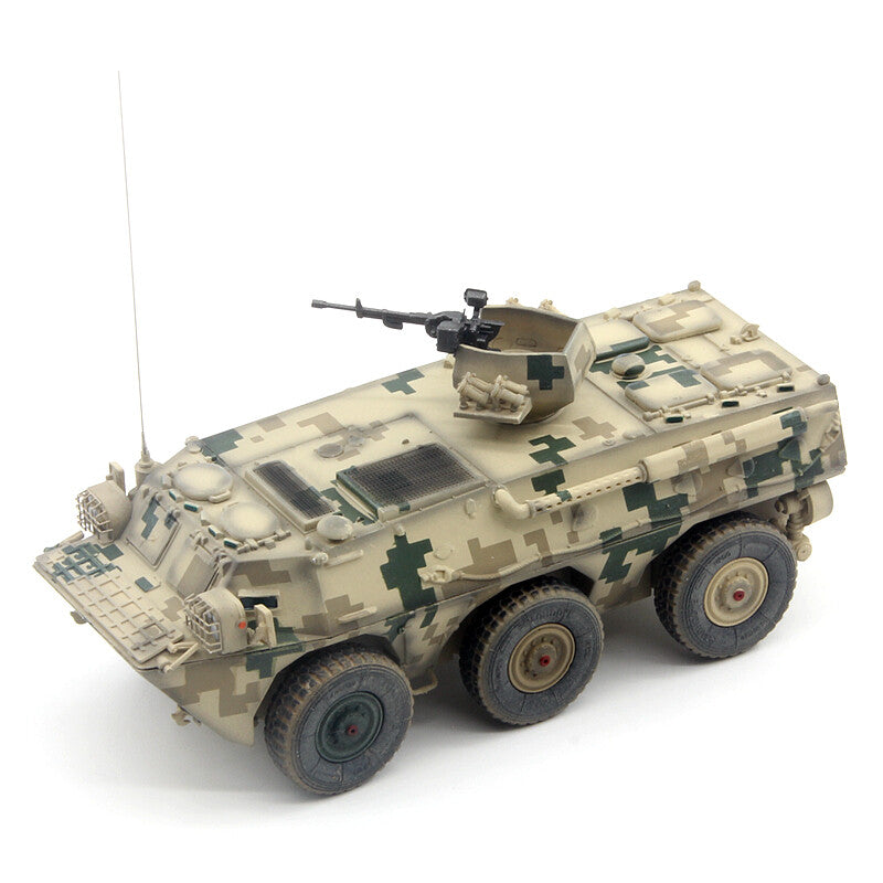 UNISTAR 1/72 China 92A wheeled armored vehicle model desert camouflage coating