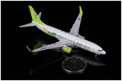 1:400 Phoenix Solaseed Air BOEING 737-800 Passenger Airplane Diecast Plane Model