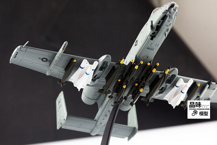 1/100 American A-10 attack aircraft A10 fighter aircraft model alloy