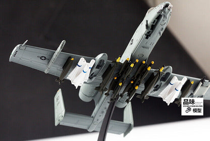 1/100 American A-10 attack aircraft A10 fighter aircraft model alloy