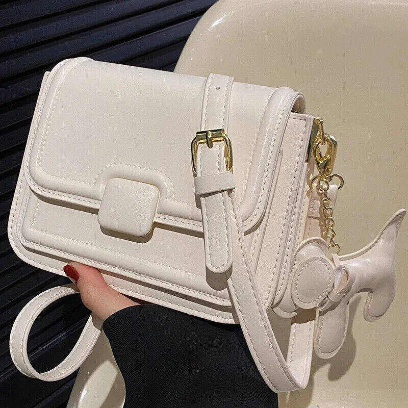 Shoulder Bag Beige Women´s Wallets Crossbody Bags Pendant Ladies Handbags