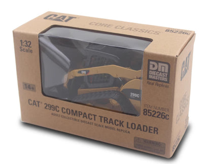 1:32 DM 299C Compact Track Loader Construction Machine Equipment Diecast Model