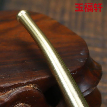 Brass Filter Tobacco Pipe | 3 Removable Bowls Mini Portable Smoking Pipe
