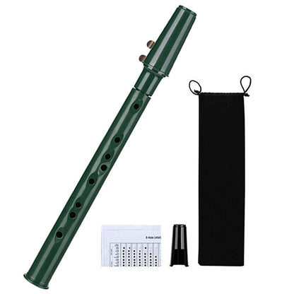 8 Hole Mini Portable Saxophone Pocket Sax C Key Instrument with Carrying Bag