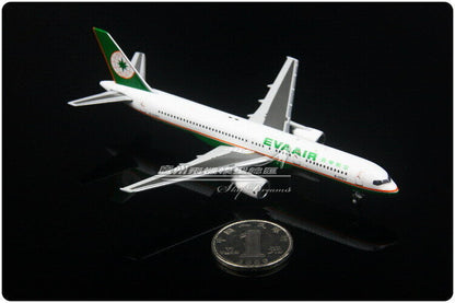 1:400 JC WINGS EVA AIR BOEING 757-200 Passenger Airplane Diecast Aircraft Model