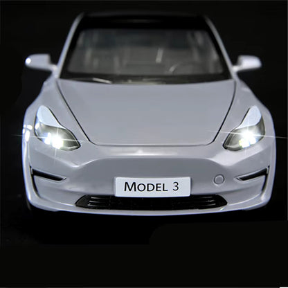 1:24 Model 3 Model Y X Alloy Car Model Diecast Metal Toy Vehicles Car Model Simu