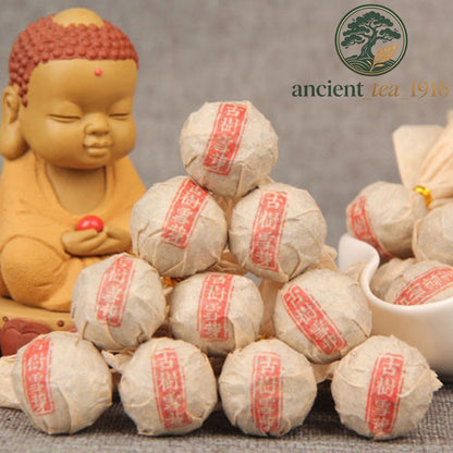 500g Pu'er Raw Tea Mini Tuo Tea Ancient Tree Xueya Dragon Ball Tea