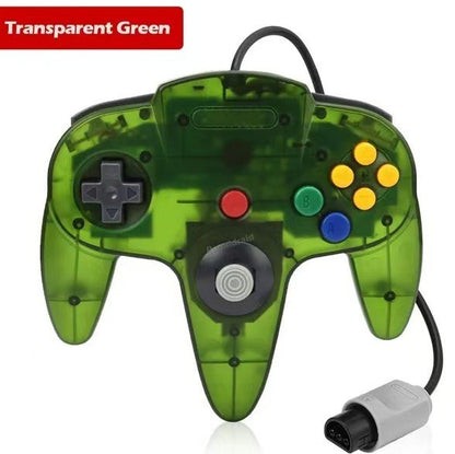 New Wired Controller Joystick Compatible With Nintendo 64 N64 Video Game Console