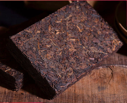 Yunnan Pu'er Ripe Tea Brick 1000g Old Tea Brick Lao Banzhang