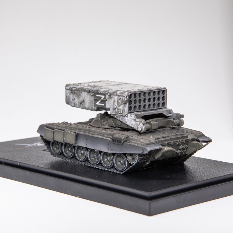 1/72 Russian TOS-1 flamethrower tank Finished product model