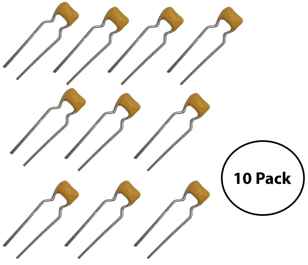10 Pack Multi-layer Ceramic Capacitor/Monolithic Capacitor, 10% 50V .22 mF