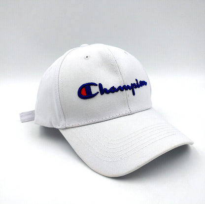 Champion Sport Baseball Cap Embroidery Hip Hop Hat Outdoor White Cap Snapback