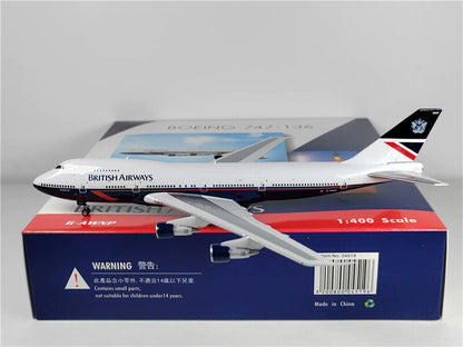 Phoenix BRITISH AIRWAYS for Boeing B747-136 G-AWNP 1:400 plane Pre-built Model