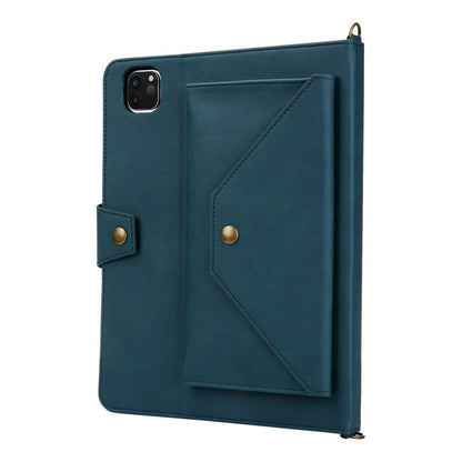 Leather Case with Crossbody Strap for iPad Air 11"/ 10th/11th/12th/13th/Samsung