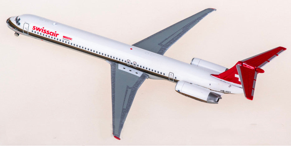 1:400 Phoenix Swissair MD-81 HB-INH Airplane Diecast Aircraft Plane Model