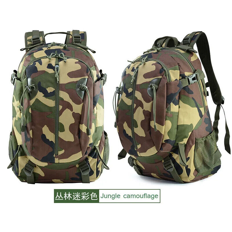 Men's 30L Army Tactical Backpack Bag 900D Outdoor Bag Hiking Camping Hunting