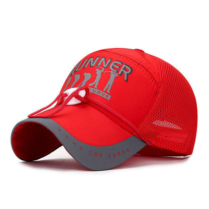 Men Printed Baseball Cap Wind-proof Hat Fishing Hat Neutral Long-brimmed Sun Hat